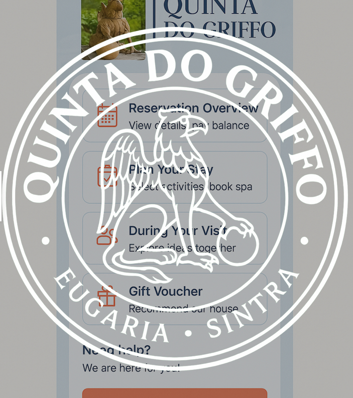 Espace personnel Quinta do Griffo